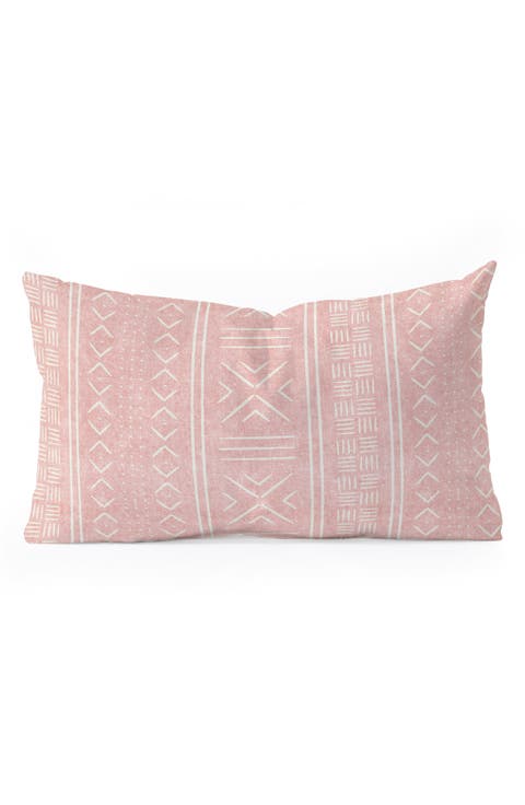 Little Arrow Design Co Pink Oblong Pillow