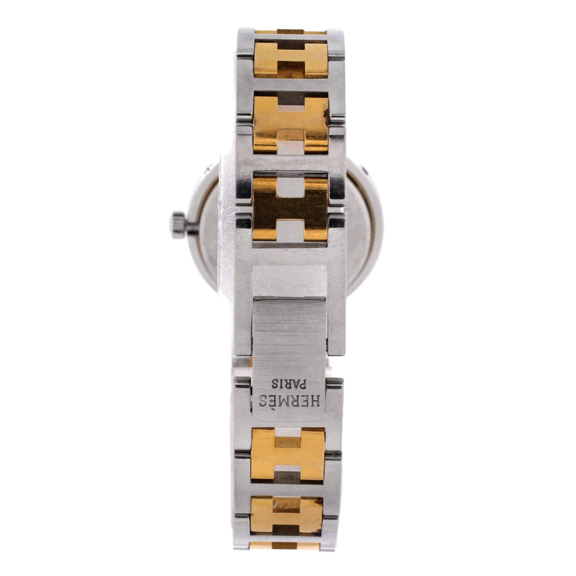 Clipper Quartz Watch Stainless Steel with Plated Metal 24, Alternate, color, Metallic Silver