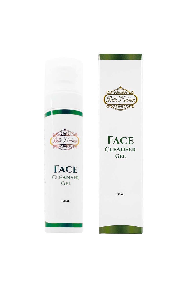 Belle Nubian Face Cleanser Gel 5oz, Main, color, NO COLOR