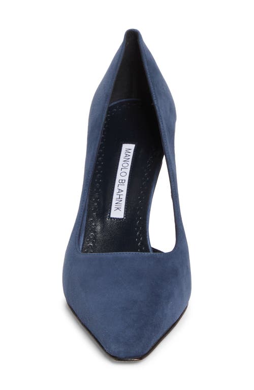 Manolo Blahnik Boukefalos Pointed Toe Pump