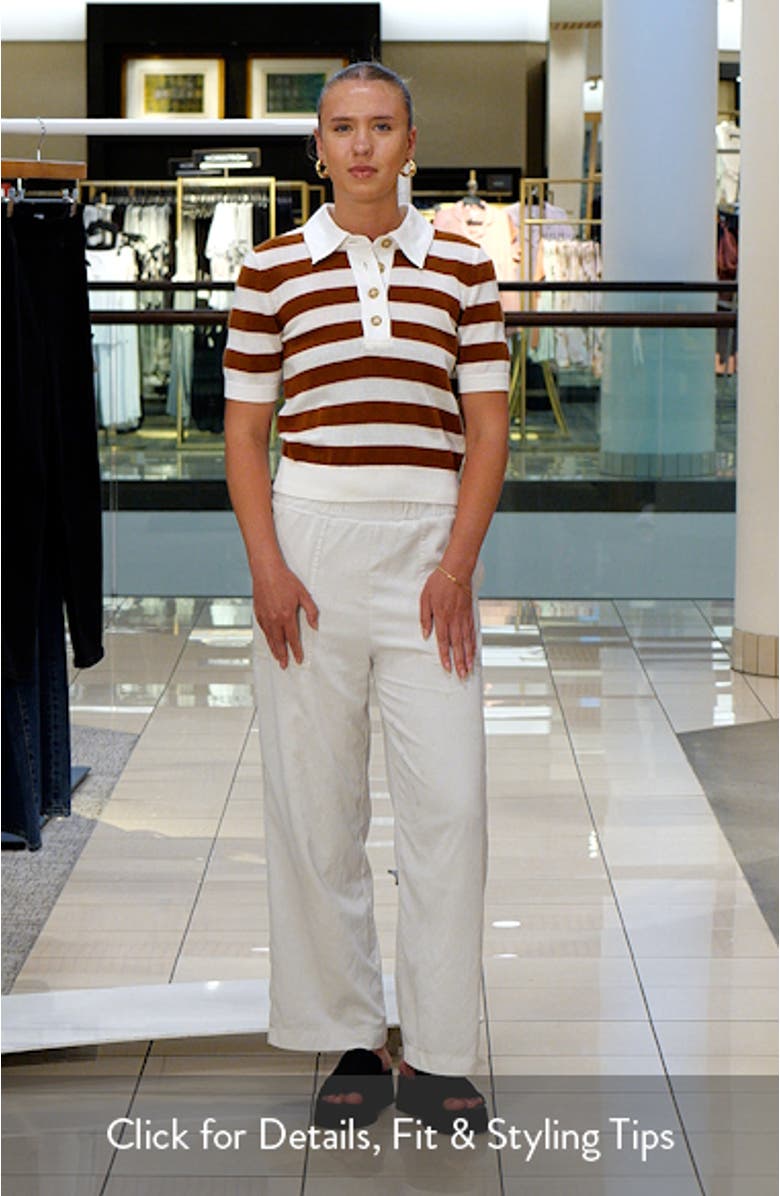 The Bold Stripe Cashmere & Cotton Polo, sales video thumbnail