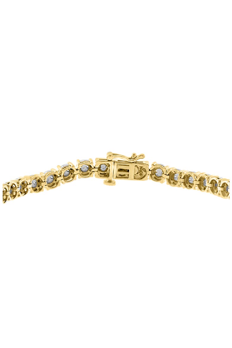 Two-Tone Diamond Tennis Bracelet - 0.22ct., Alternate, color, SILVER