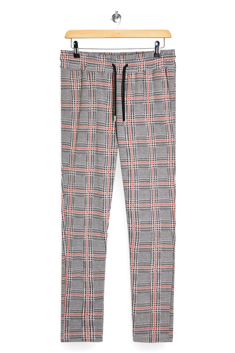Check Joggers, Alternate, color, GREY MULTI