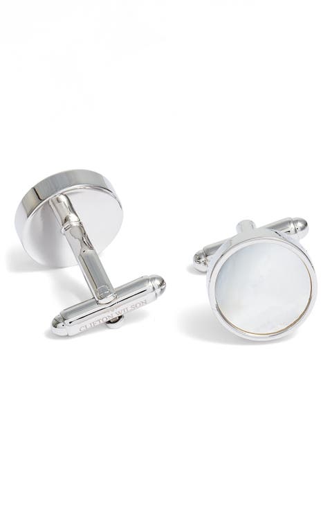 Mother-of-Pearl Cuff Links
