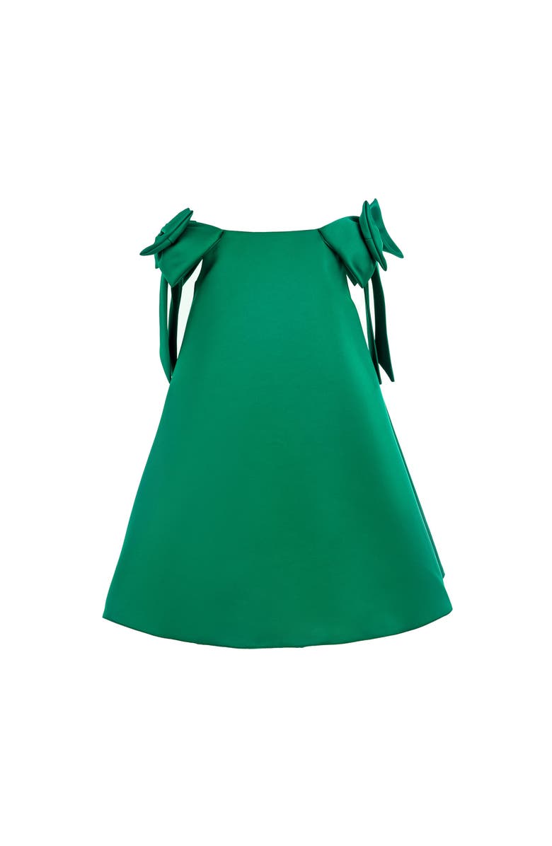 Tulleen Luneta Dress, Alternate, color, Green