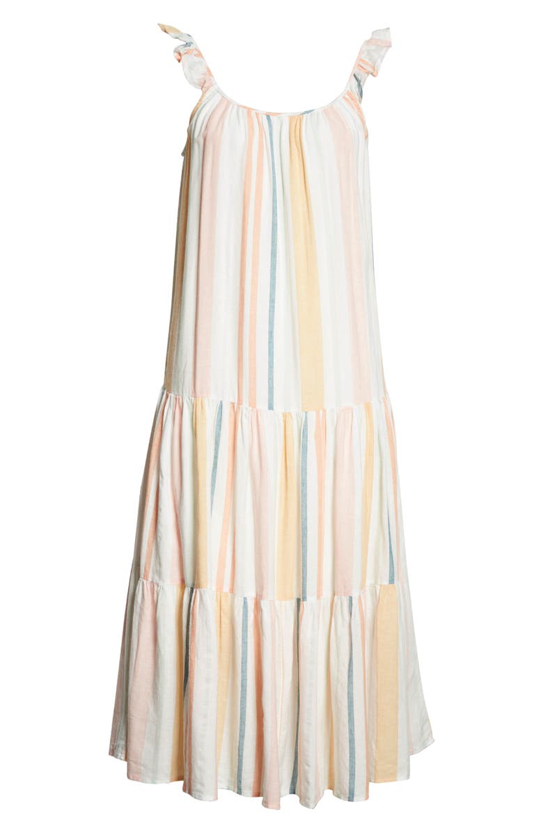 Rails Capri Stripe Sleeveless Dress, Alternate, color, 