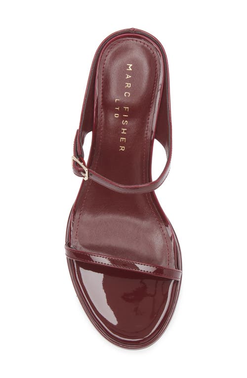 Marc Fisher Ltd Ayelet Strappy Sandal In Red