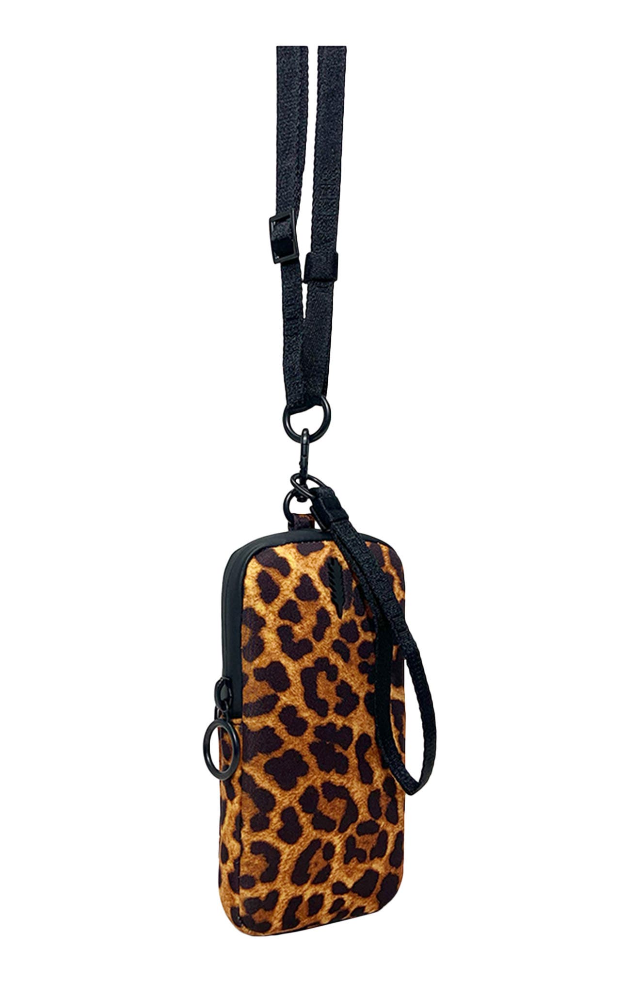 Jody Phone Crossbody Bag, Alternate, color, LEOPARD