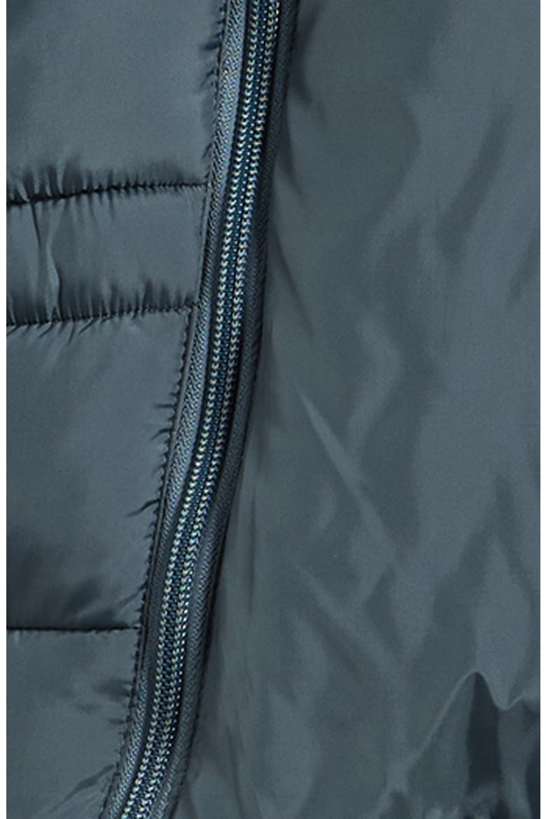 Quilted Hooded Bunting, Alternate, color, DARK BLUE
