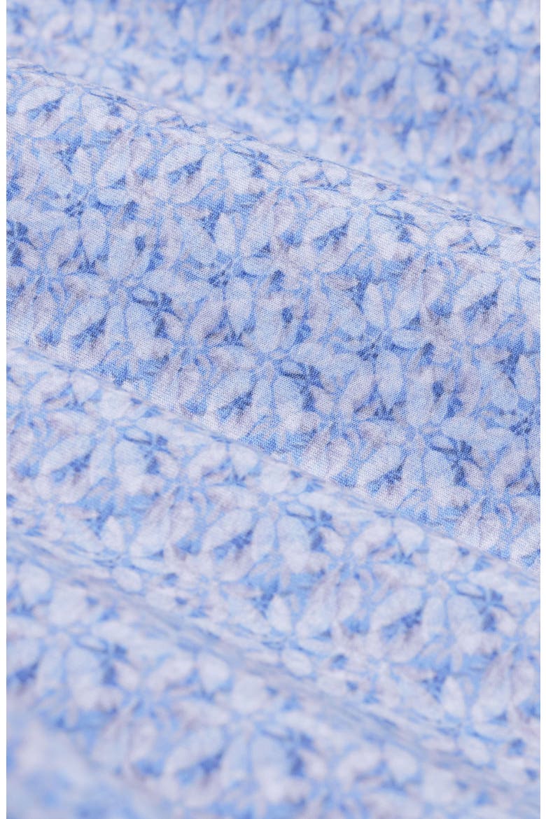 Jimmy OoohCotton® Floral Print Button-Up Shirt, Alternate, color, AIR BLUE