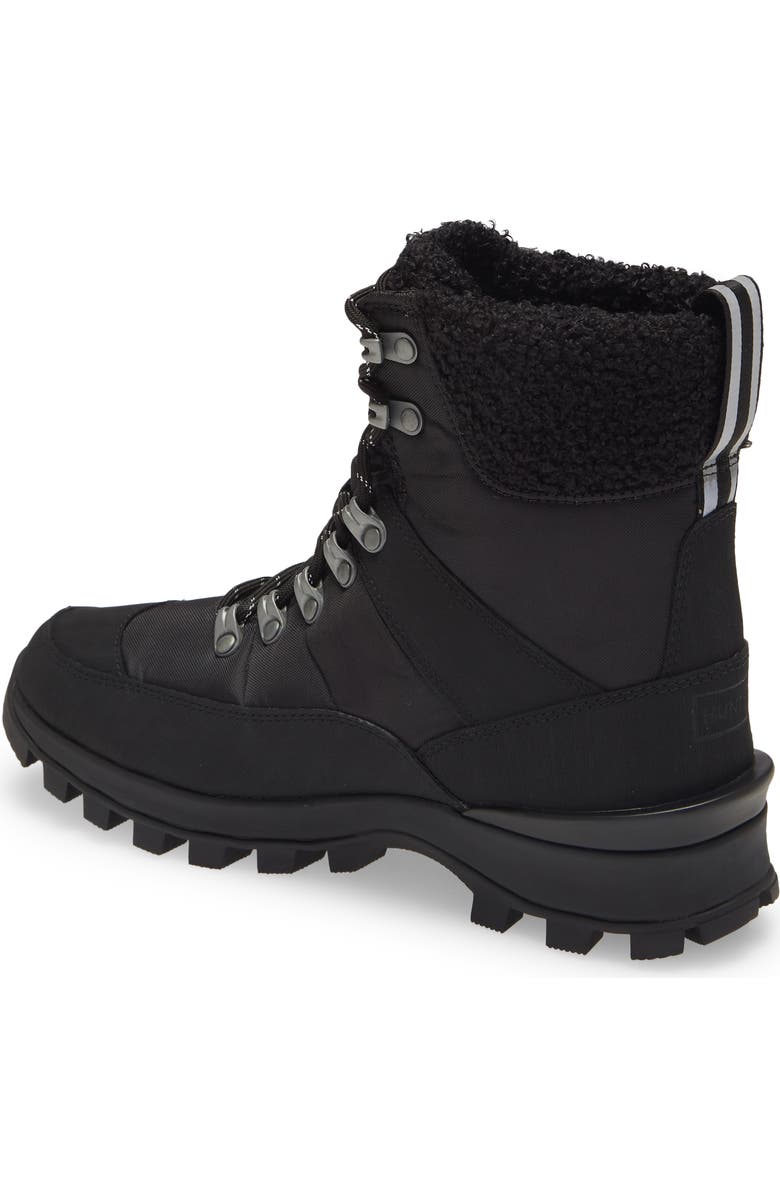 Hunter Waterproof & Insulated Recycled Commando Boot, Alternate, color,