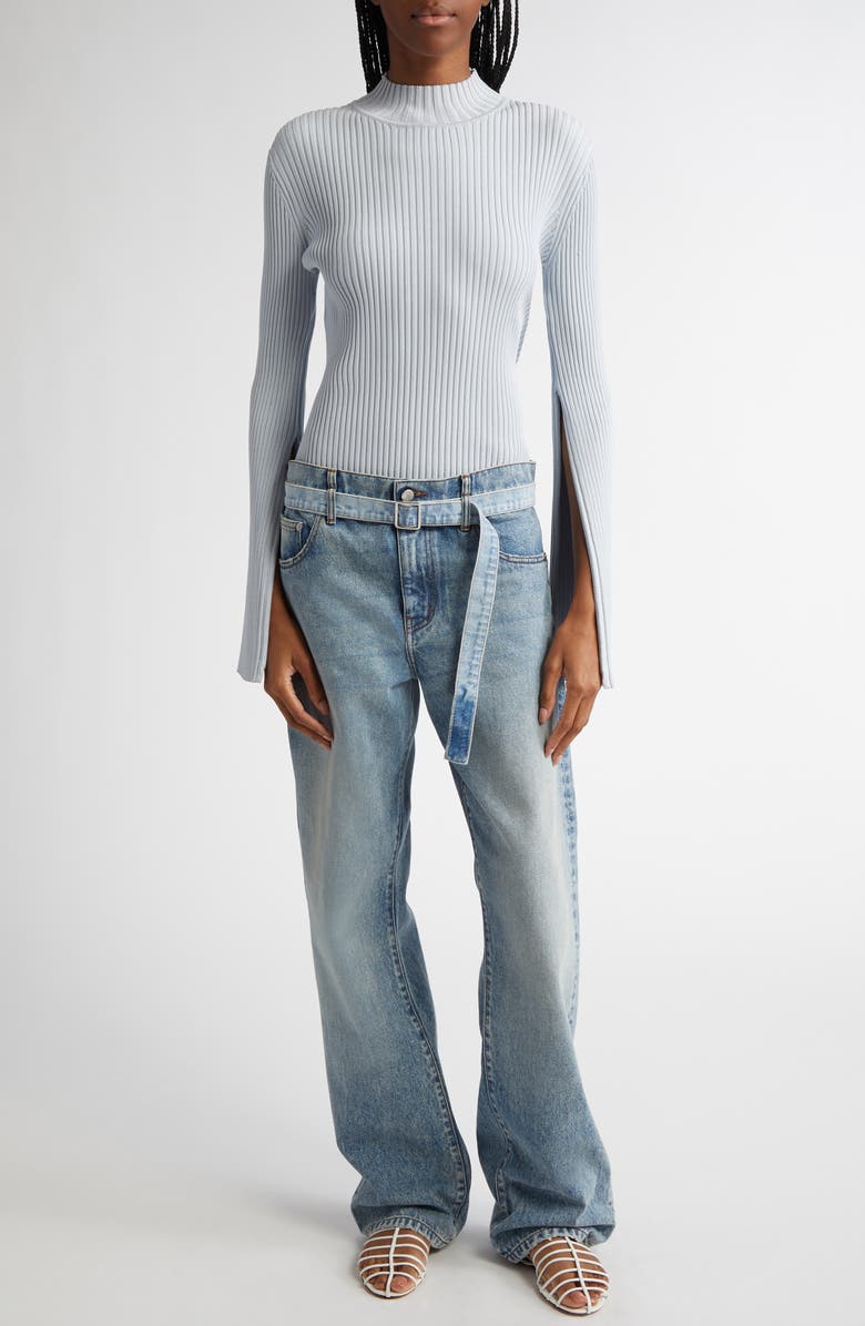 Proenza Schouler Abigail Rib Top, Alternate, color, 