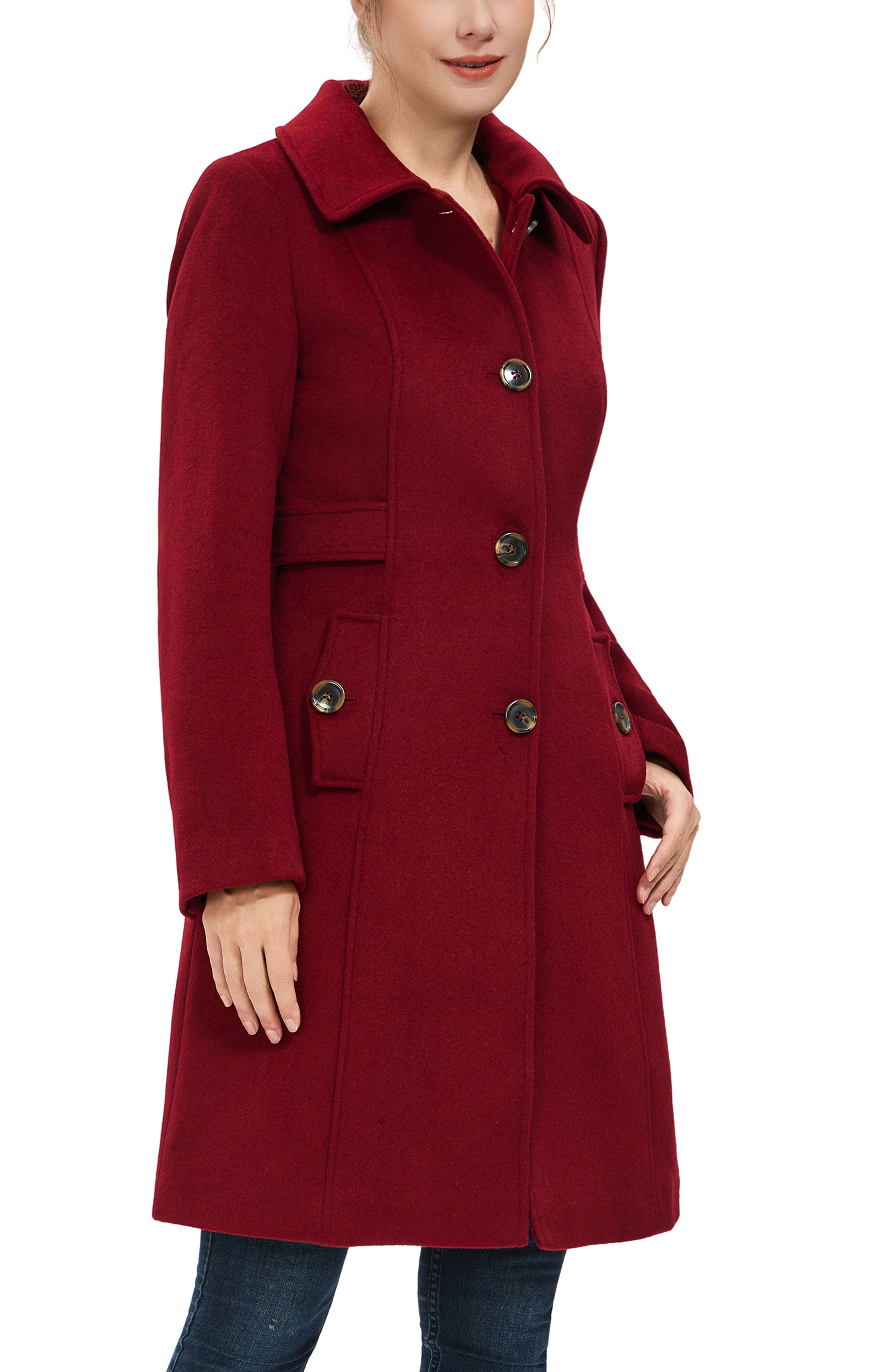 Women's Arina Wool Blend Walking Coat - image 4