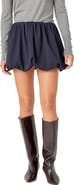 English Factory Bubble Hem Miniskirt