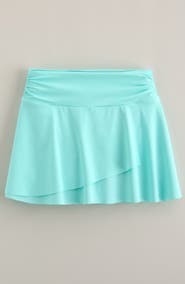 Zella Girl Kids' Twist & Twirl Faux Wrap Skort