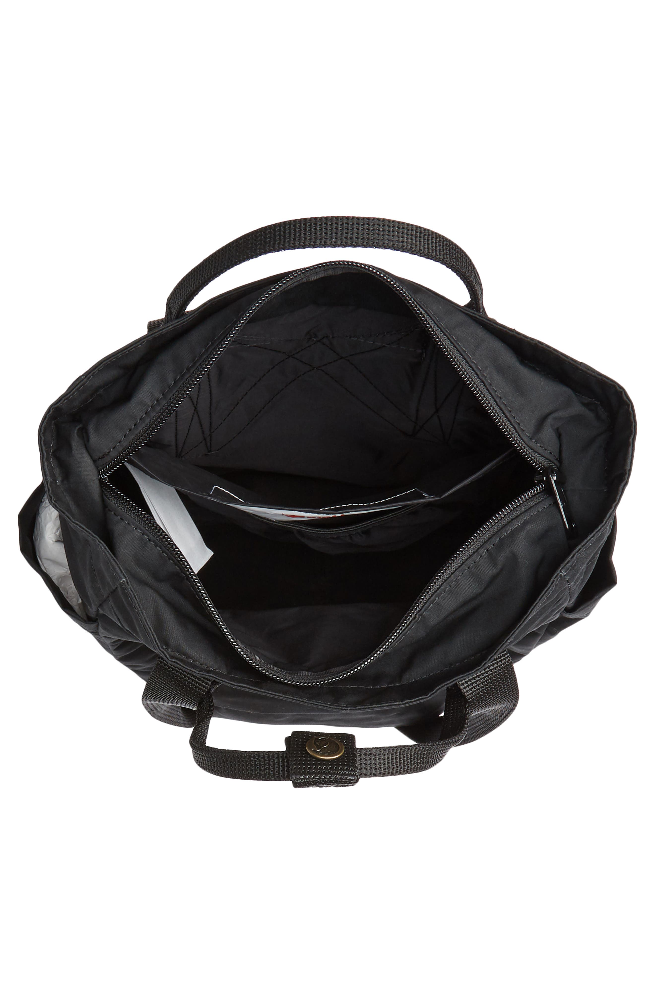 Mini Kånken Tote Backpack, Alternate, color, BLACK