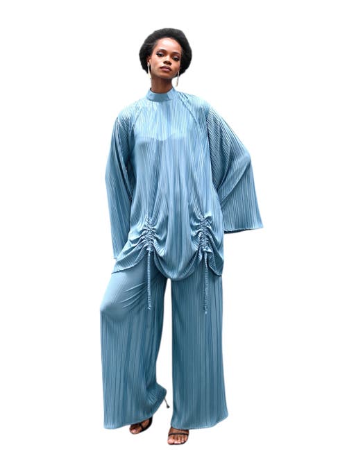 Flaunt Archive Liya Pants Set In Blue