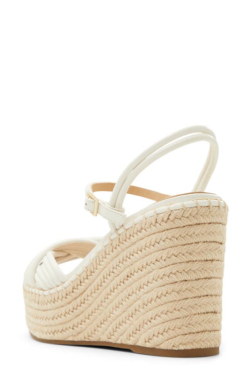 Ted Baker Amalia Espadrille Wedge Sandal In White