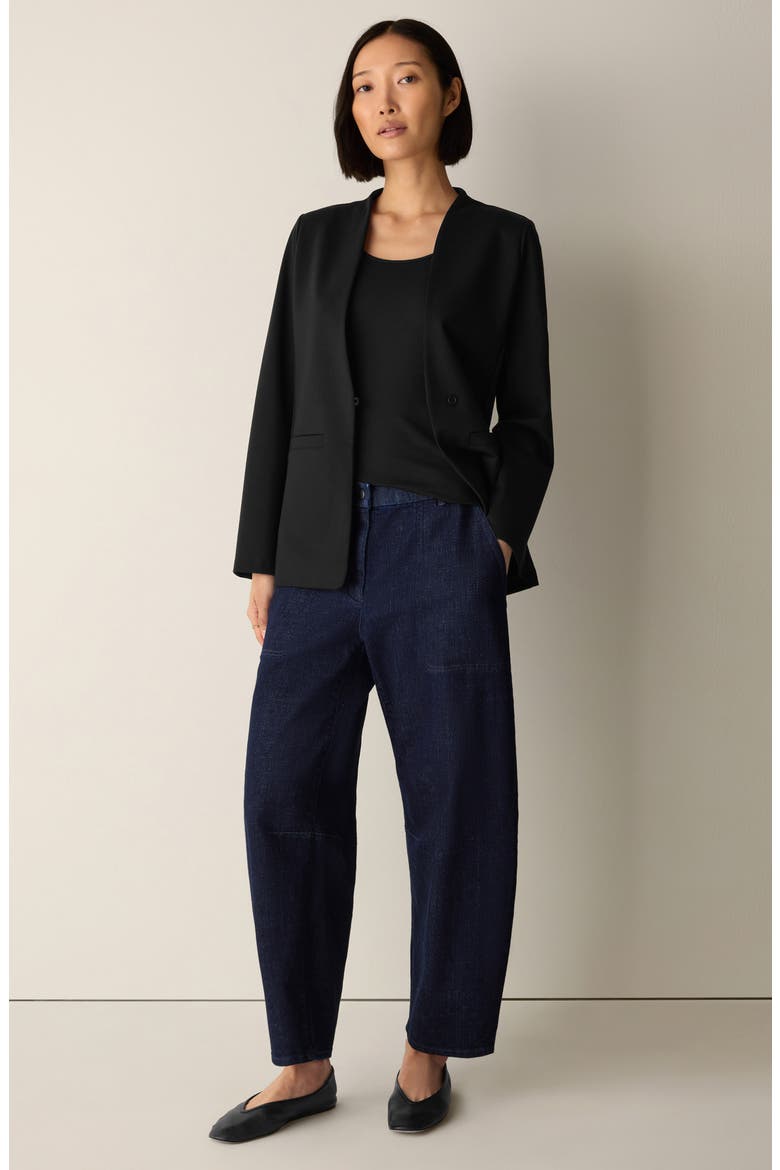 Shaped Blazer, Alternate, color, BLACK