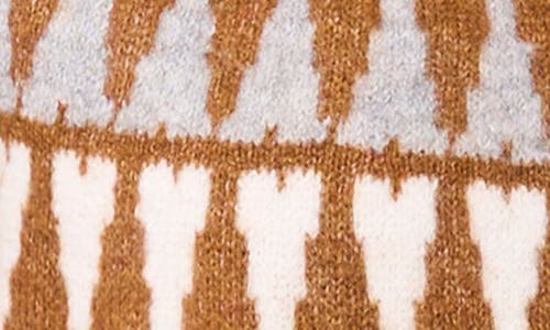 CECE CECE FAIR ISLE CARDIGAN
