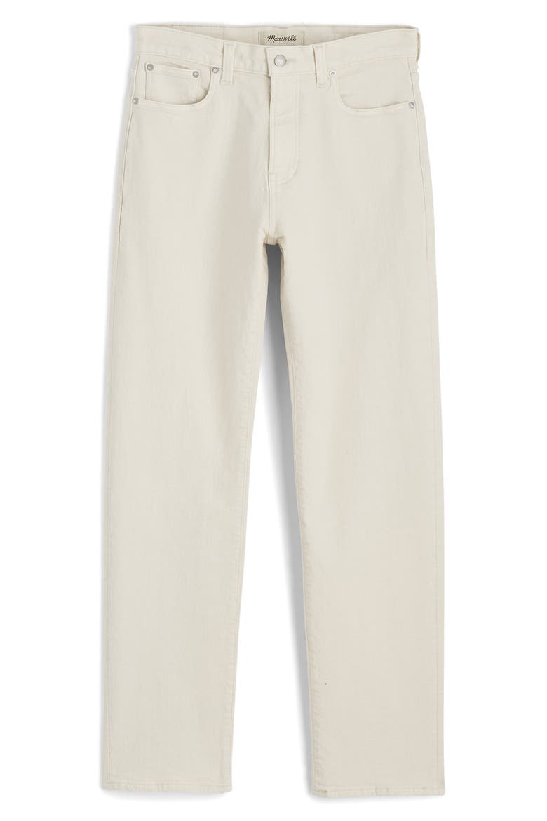 1991 Straight Leg Jeans, Alternate, color, ECRU WASH