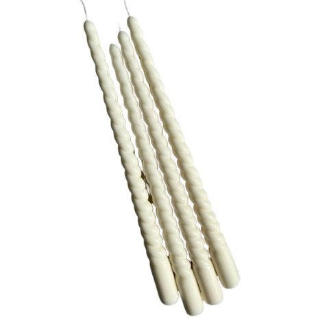 Spiral Taper Candles - Set of 2