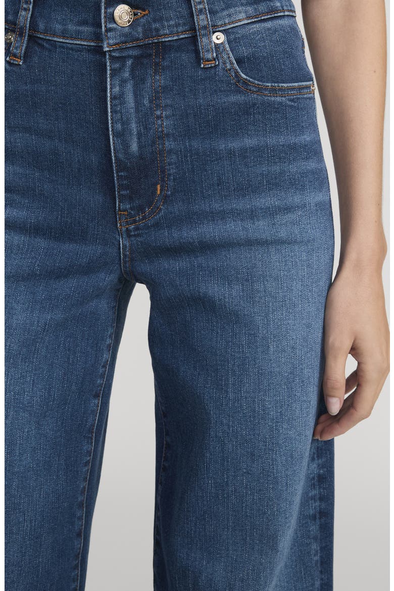 Long Le Slim Palazzo High Waist Wide Leg Jeans, Alternate, color, SOLACE