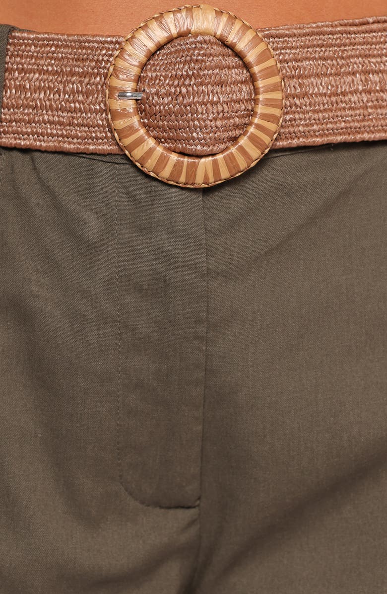 Petal & Pup Napa Belted Shorts, Alternate, color, Vineyard Green