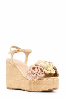 Madden Girl Shoree Raffia Wedge Sandal
