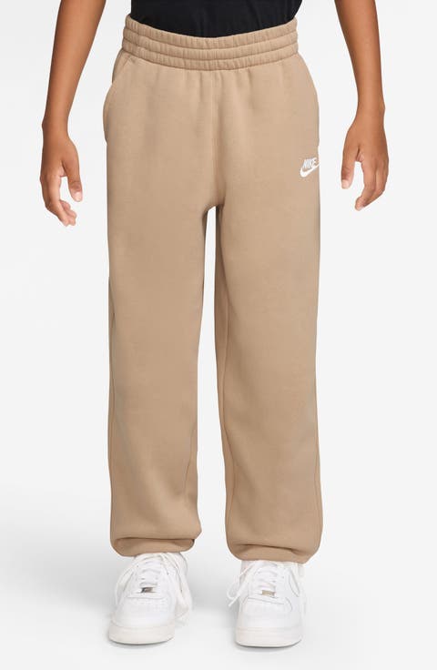 Kids' Sportswear Loose Fit Fleece Pants