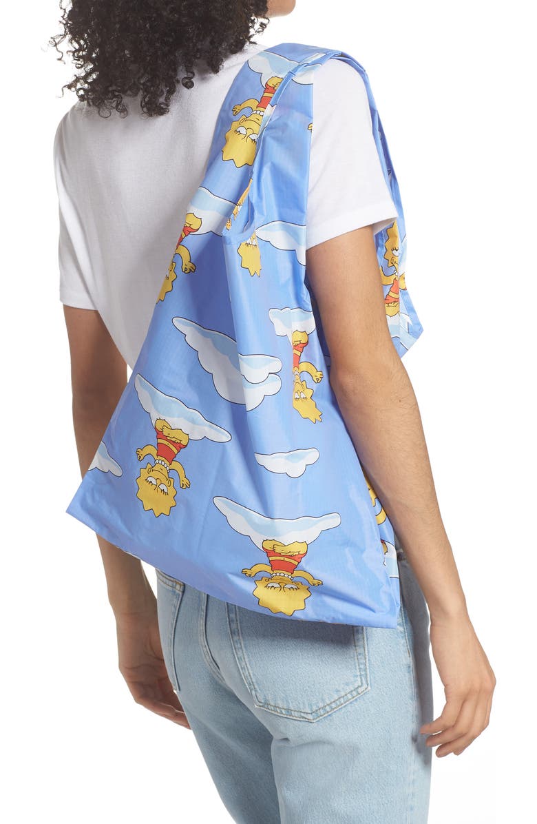 Baggu The Simpsons Set of 3 Standard Baggu Ripstop Nylon Totes, Alternate, color,