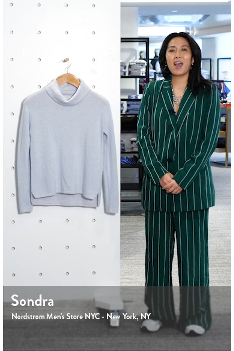 Cowl Neck Cashmere Sweater video