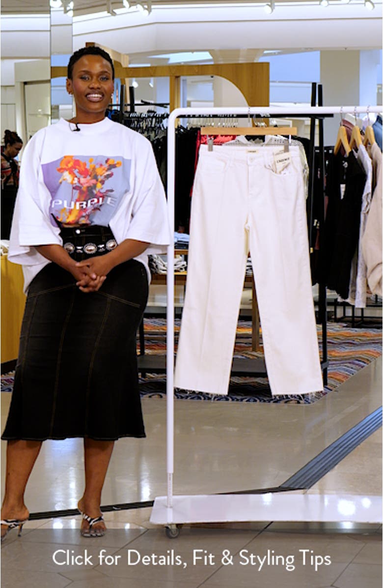 Wanda Wide Leg Crop Jeans, sales video thumbnail