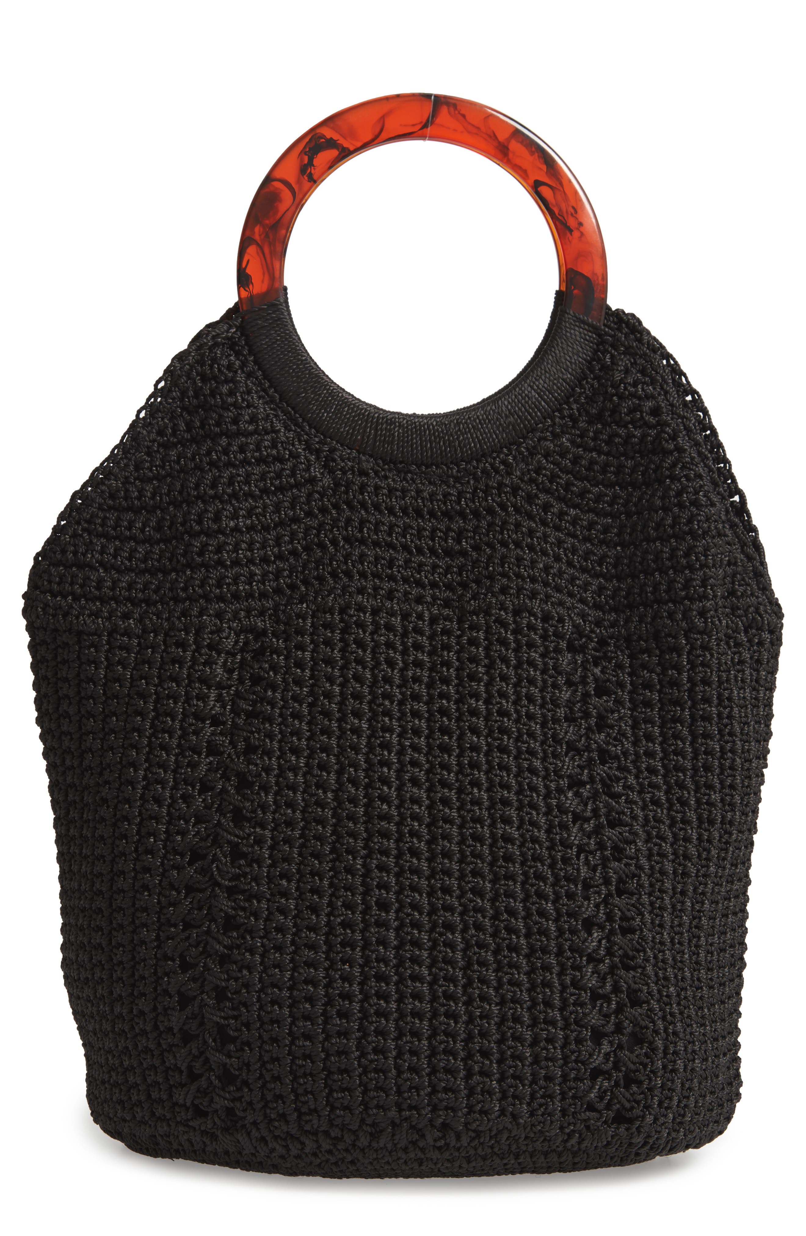 Nordstrom LaLa Crochet Tote, Main, color, 