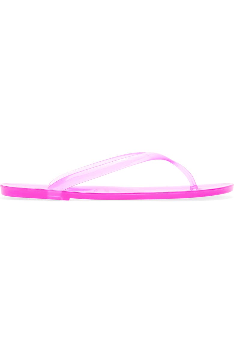 Jeffrey Campbell Beach Day Jelly Flip Flop, Alternate, color, Magenta