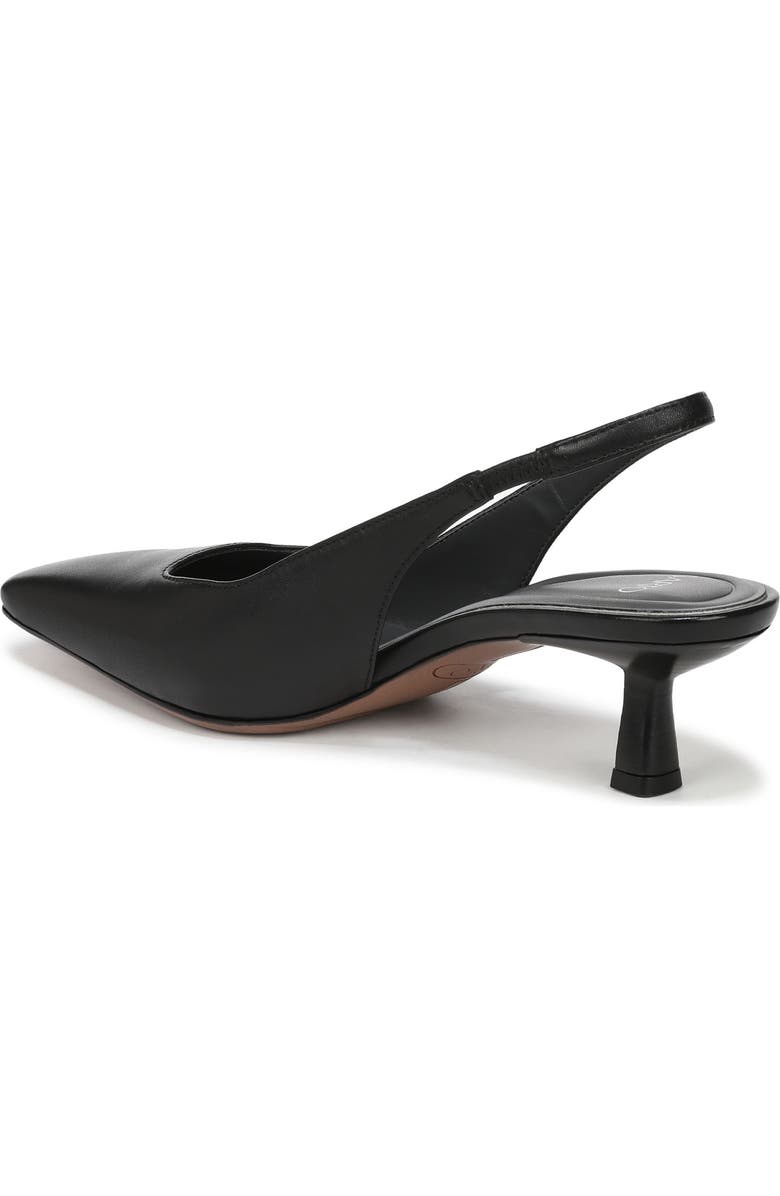 SARTO by Franco Sarto Raven Slingback Kitten Heel Pump, Alternate, color, Black