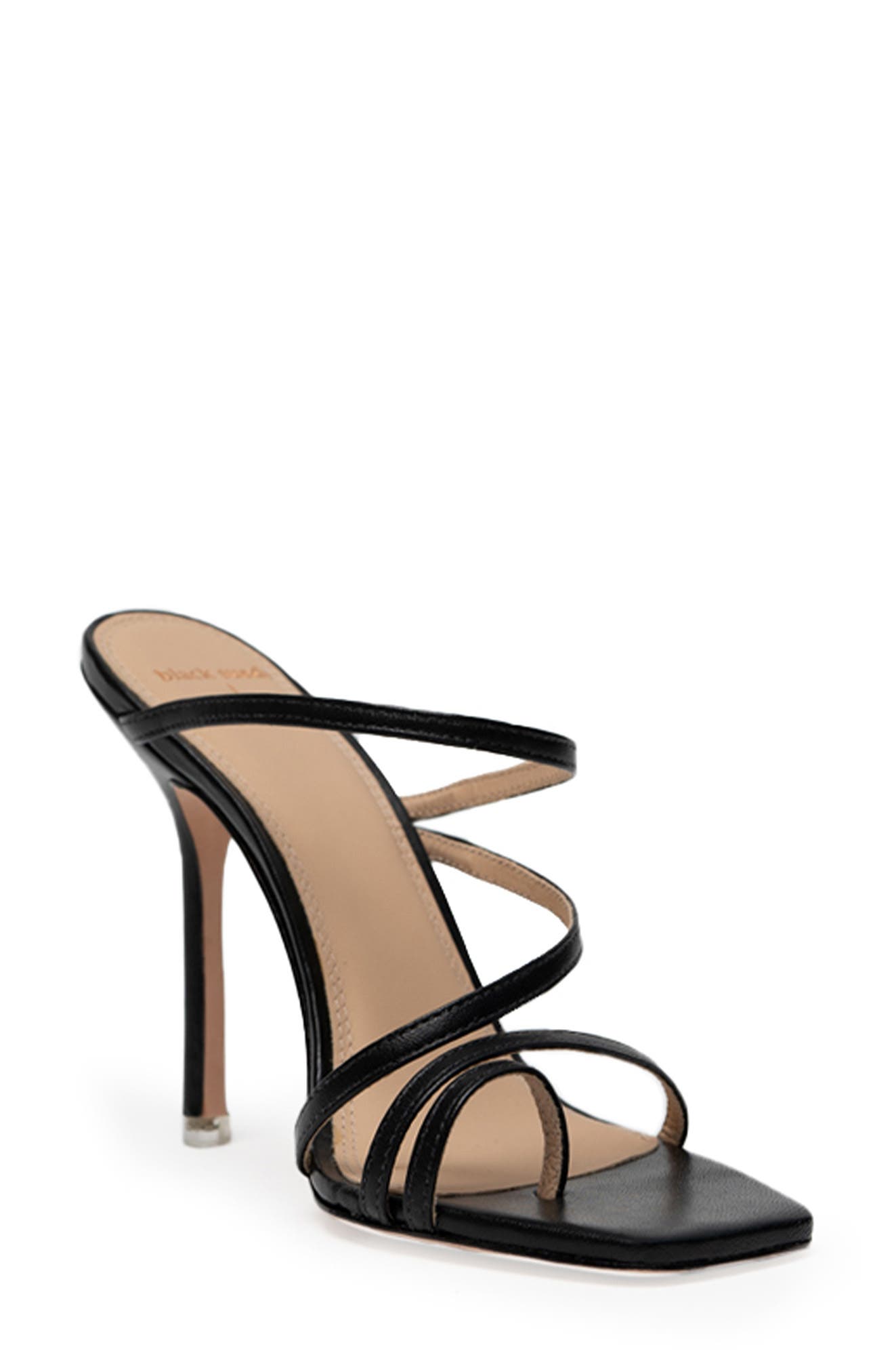 BLACK SUEDE STUDIO Cindy Stiletto Sandal, Main, color, 