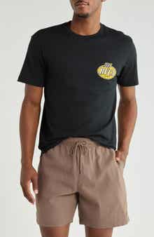 Speed Check Cotton Graphic T-Shirt