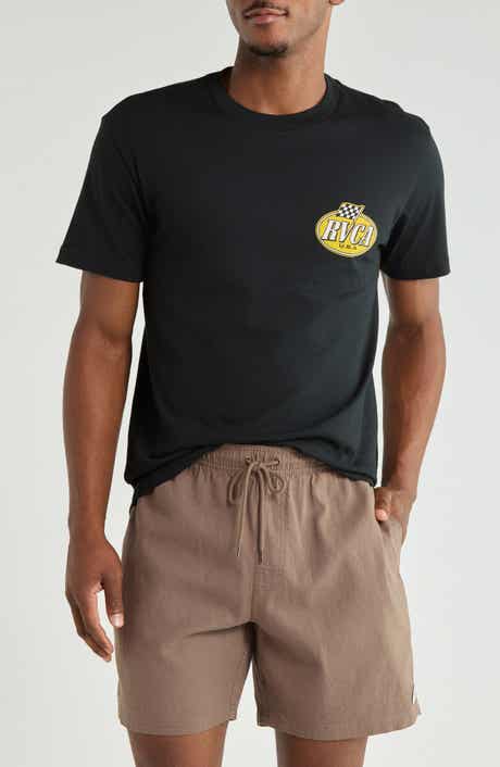 Speed Check Cotton Graphic T-Shirt
