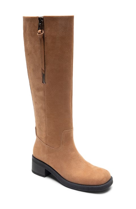Moto Knee-High Boots for Women | Nordstrom
