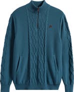 MALBON Santoro Quarter Zip Pullover