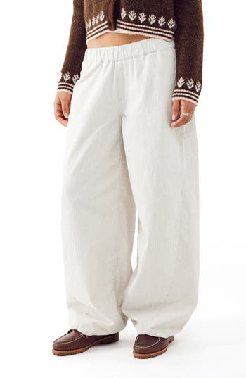 Bdg Urban Outfitters Carter Pinstripe Pull-on Low Rise Baggy Pants