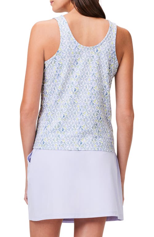 Nz Active By Nic+zoe Abstract Kaleidoscope Flow Fit Tank Top In Multi