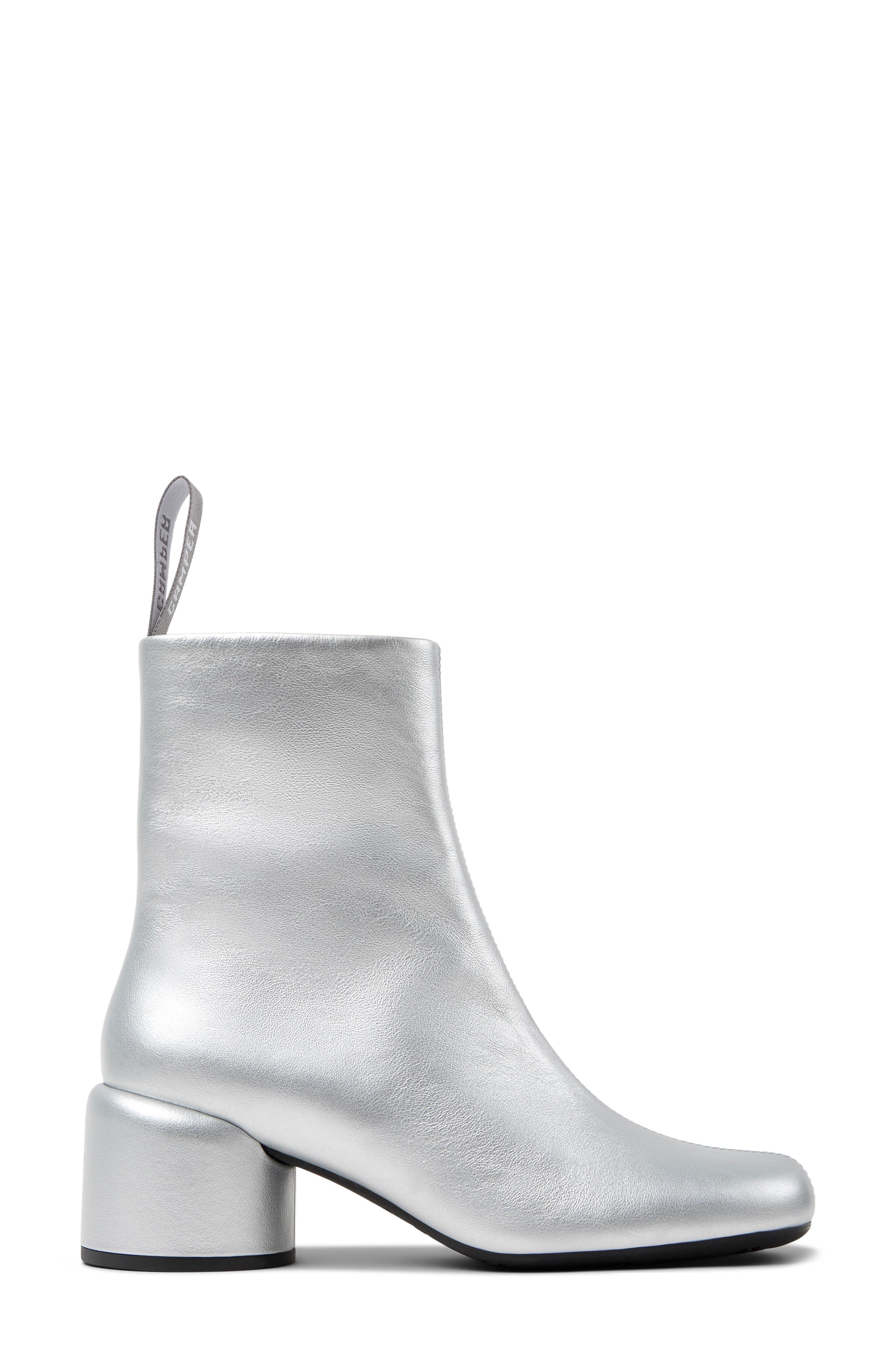 Camper Niki Metallic Bootie, Alternate, color, 