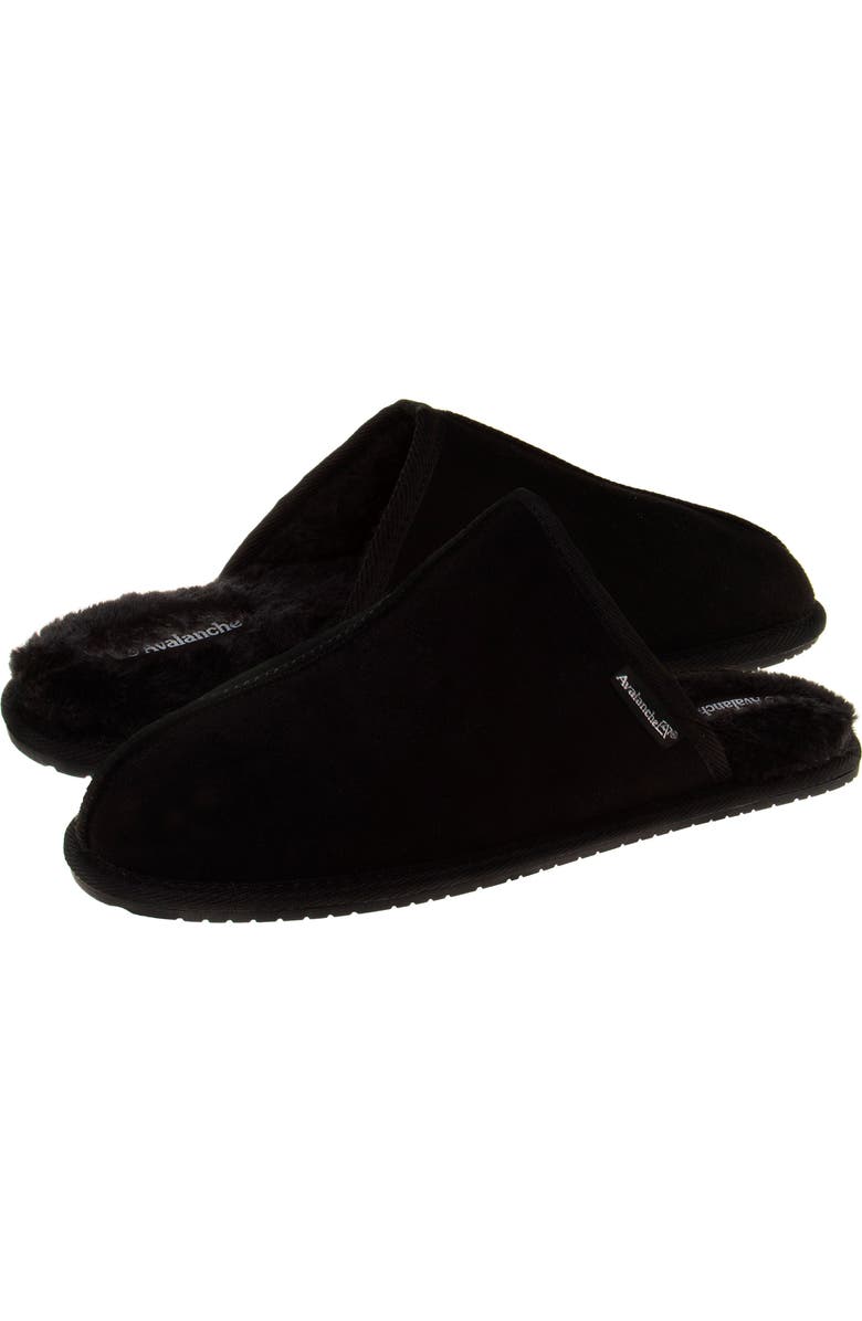 AVALANCHE Faux Fur Lined Slipper, Alternate, color,