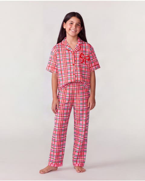 Girls' Silky Merry Magic Short Sleeve Pants Set - Little Kid, Big Kid