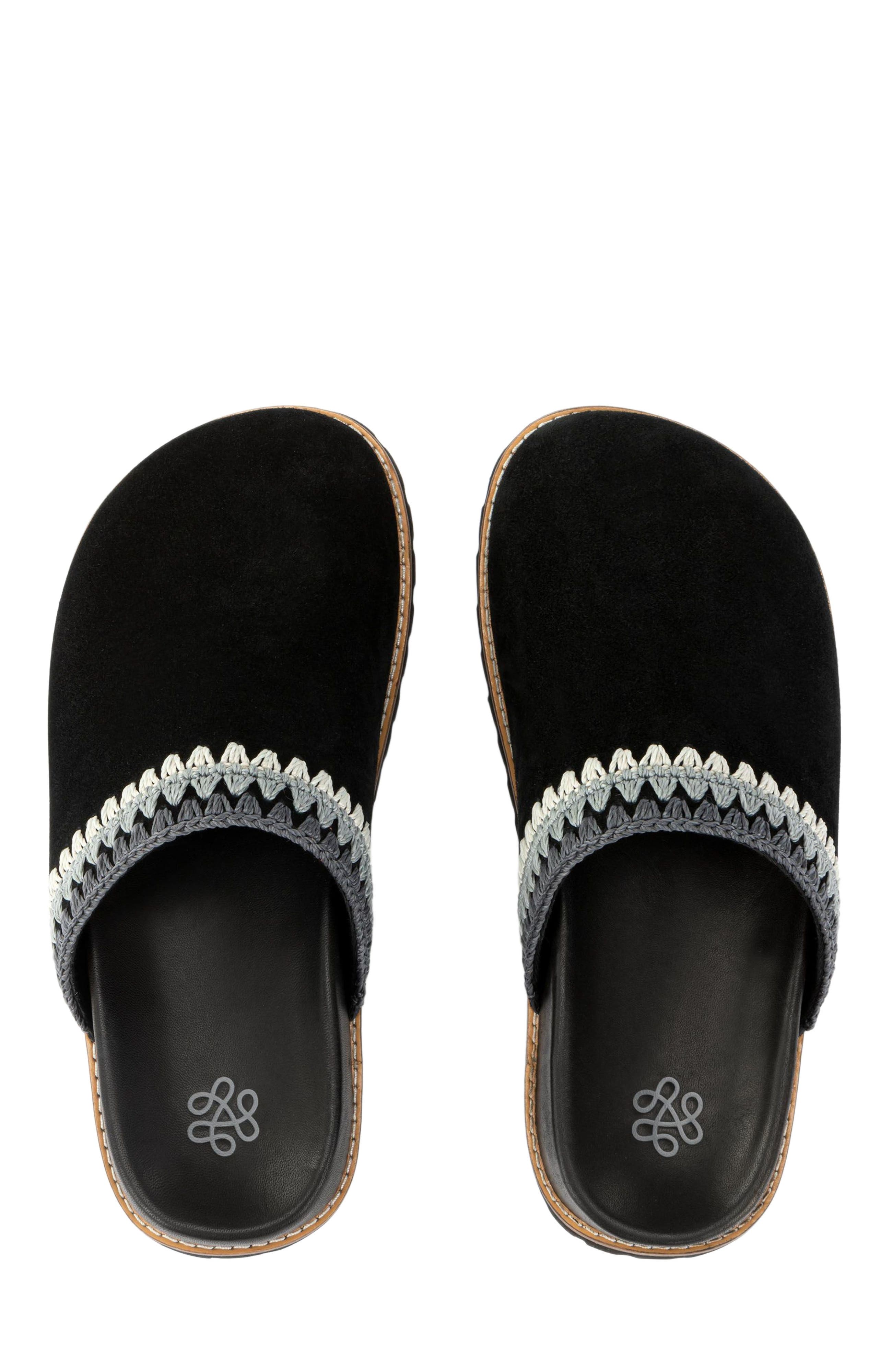 The Sak Bolinas Lug Sole Clog, Main, color, Black Seminyak
