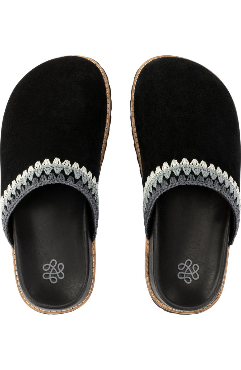 The Sak Bolinas Lug Sole Clog, Main, color, Black Seminyak