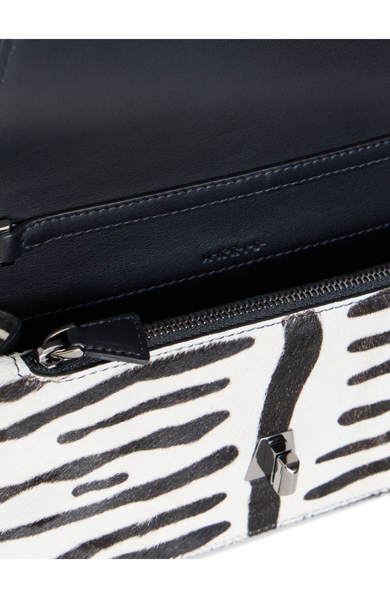 Akris Anouk Genuine Calf Hair Envelope Clutch, Alternate, color, Zebra Stripes Small