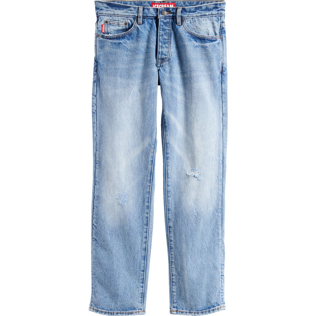 ICECREAM ICECREAM STRAWBERRY FIT DISTRESSED ICING JEANS